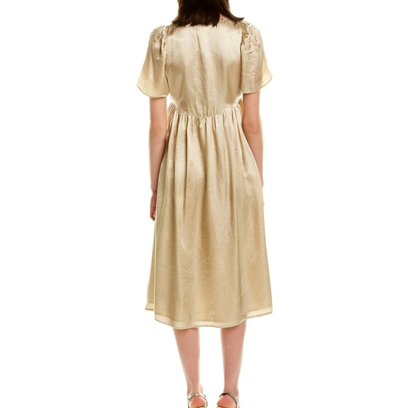 Madewell flutter sleeve medi dress - Picture 2 of 8